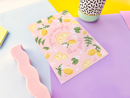 Simply the Zest Canvas Art Print