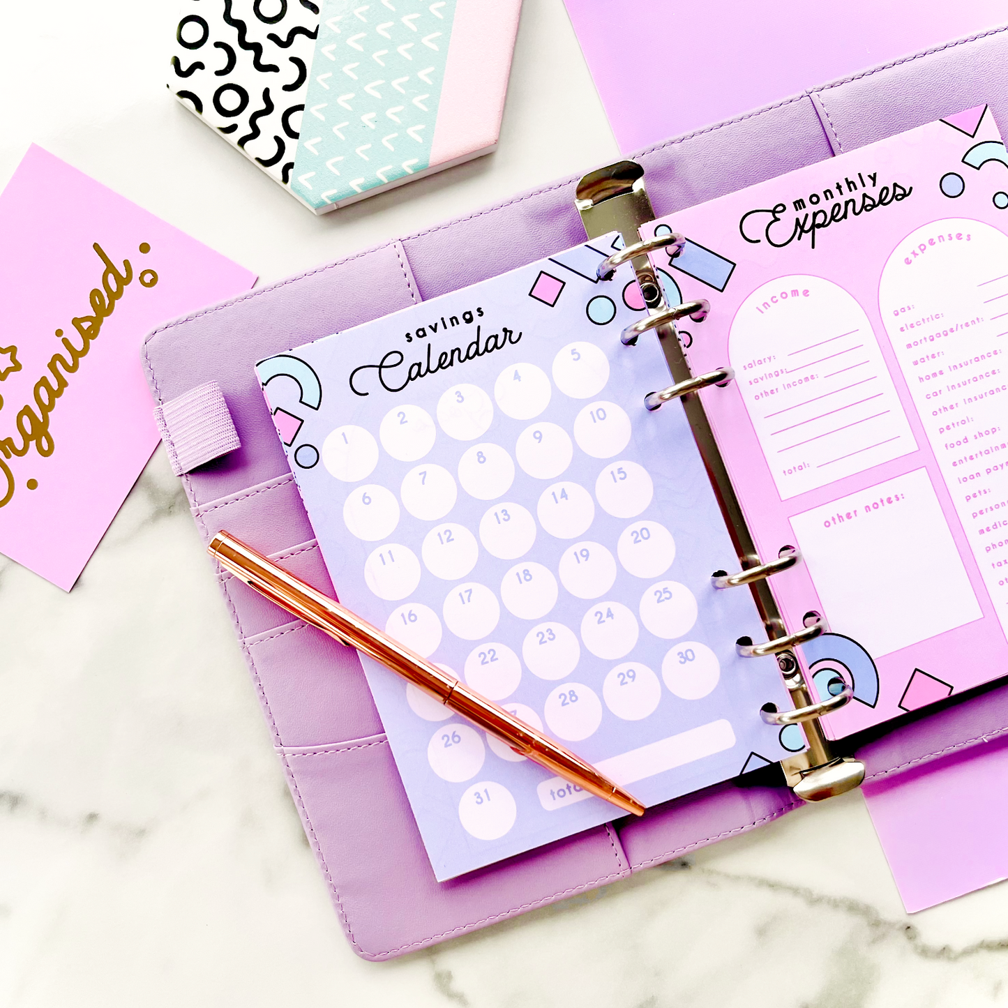 Budget Planner Pages (Download)