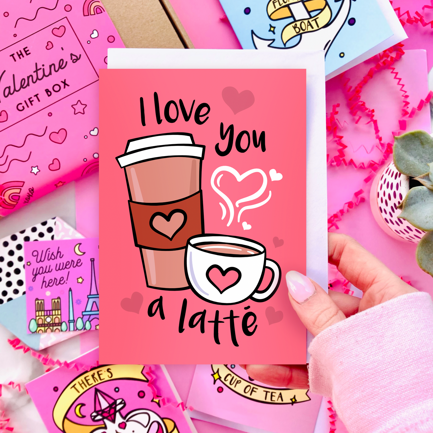 Love you a Latté Card