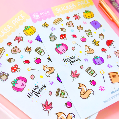 Autumn Magic Sticker Set