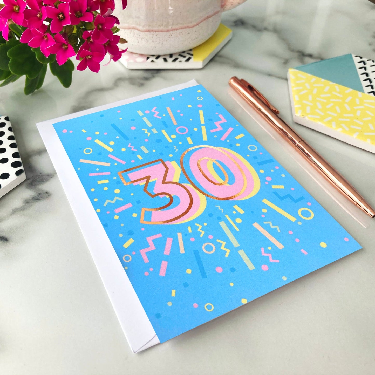 30th Birthday Foil Greeting Card