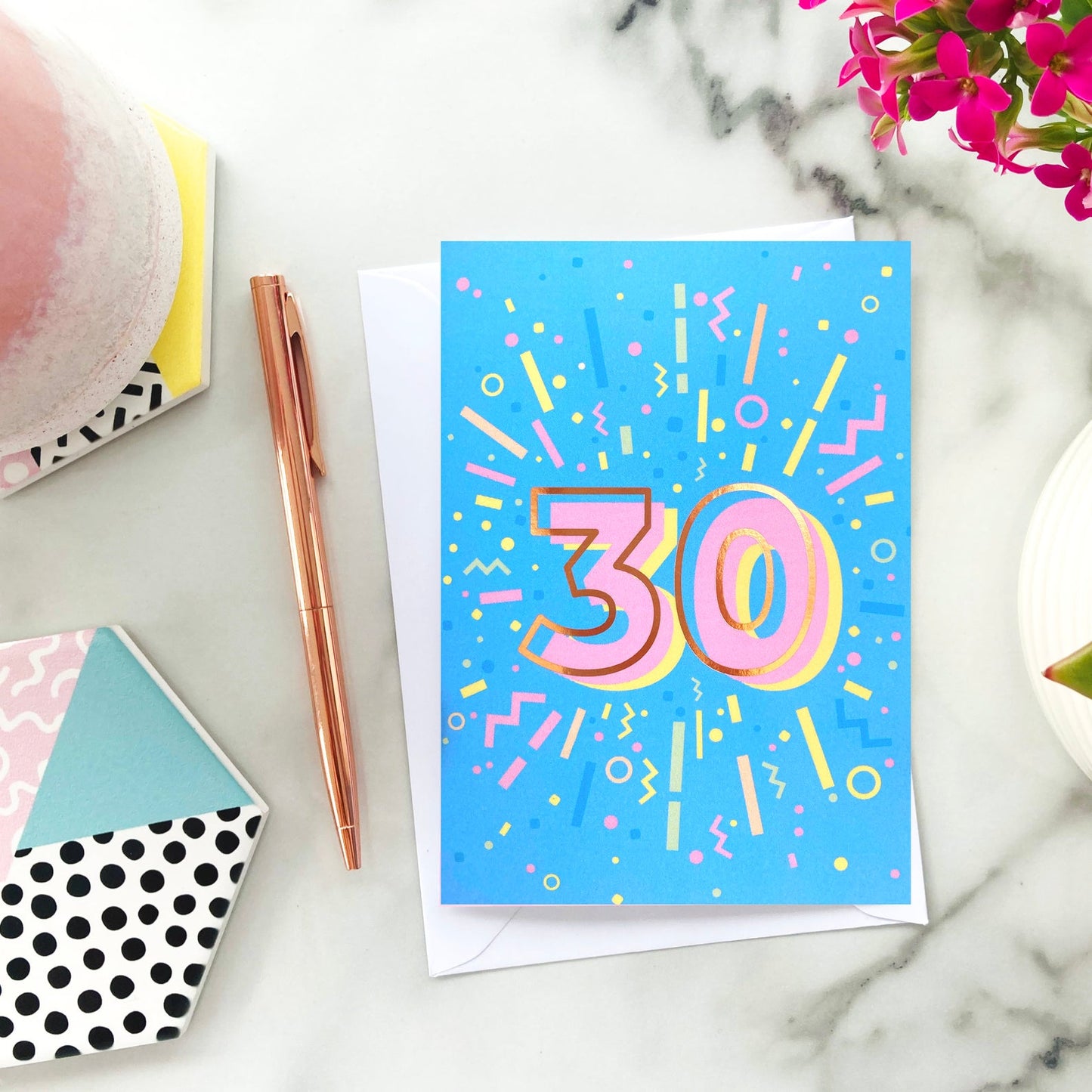 30th Birthday Foil Greeting Card