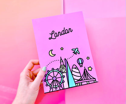London Skyline Art Print