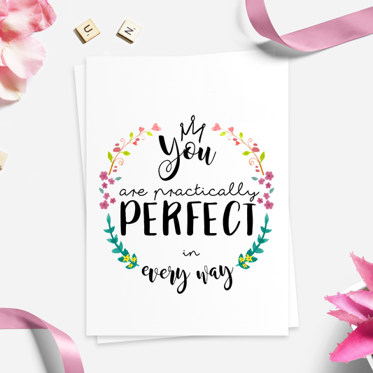 Practically Perfect Card