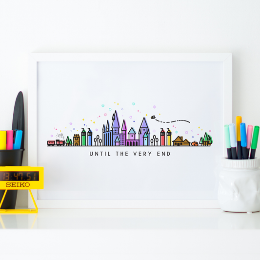 Until the Very End Art Print