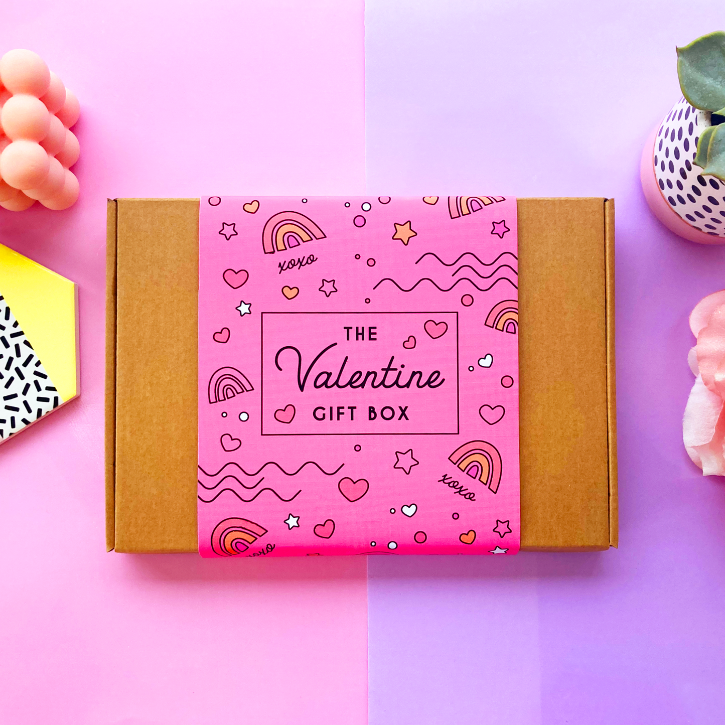 Reasons I Love You Personalised Valentine's Box